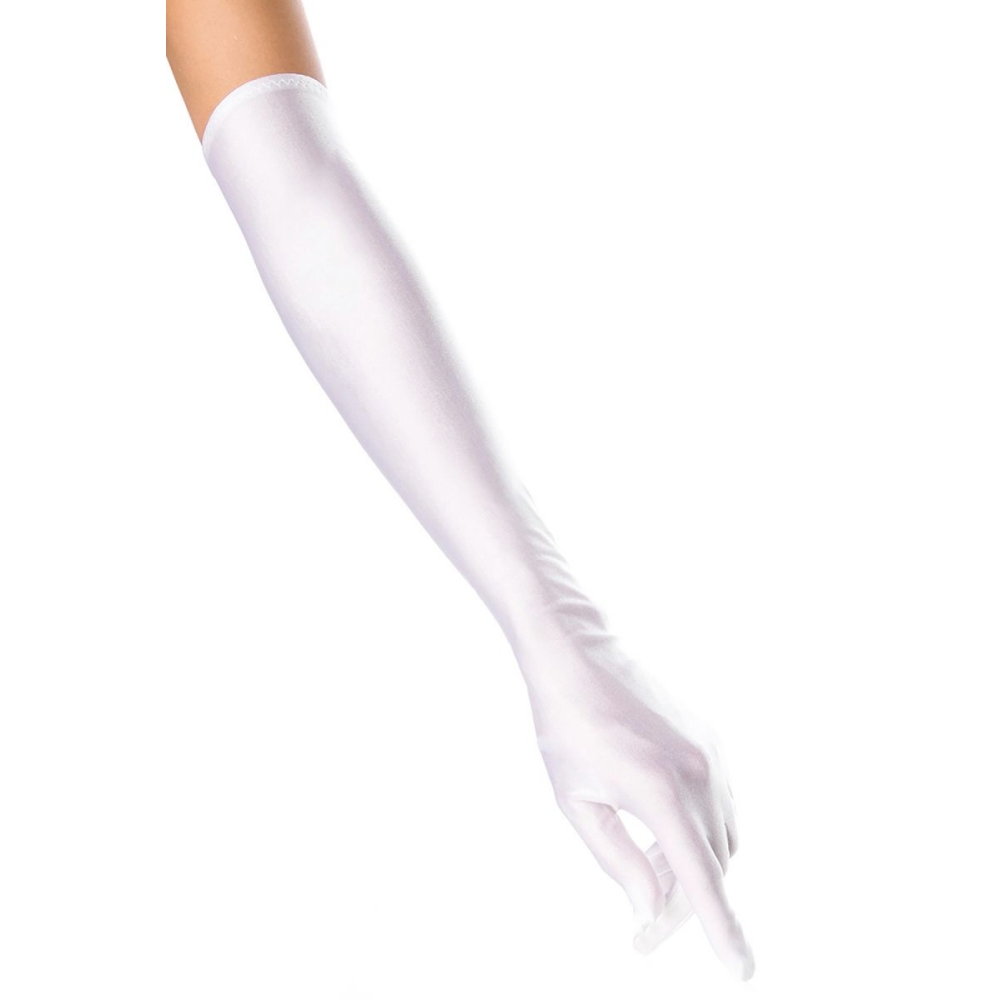Mask Paradise - Harlekin Gants de costume - Blanc